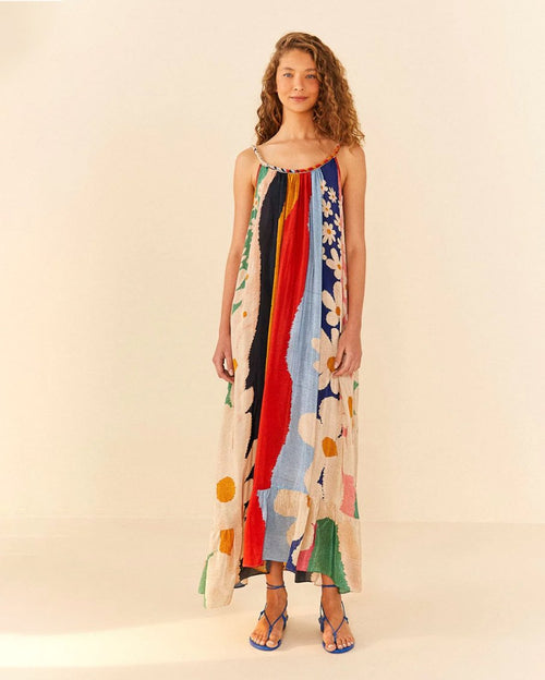 Super fun daisy maxi dress