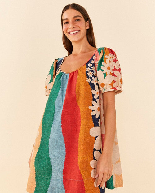 Super fun daisy mini dress