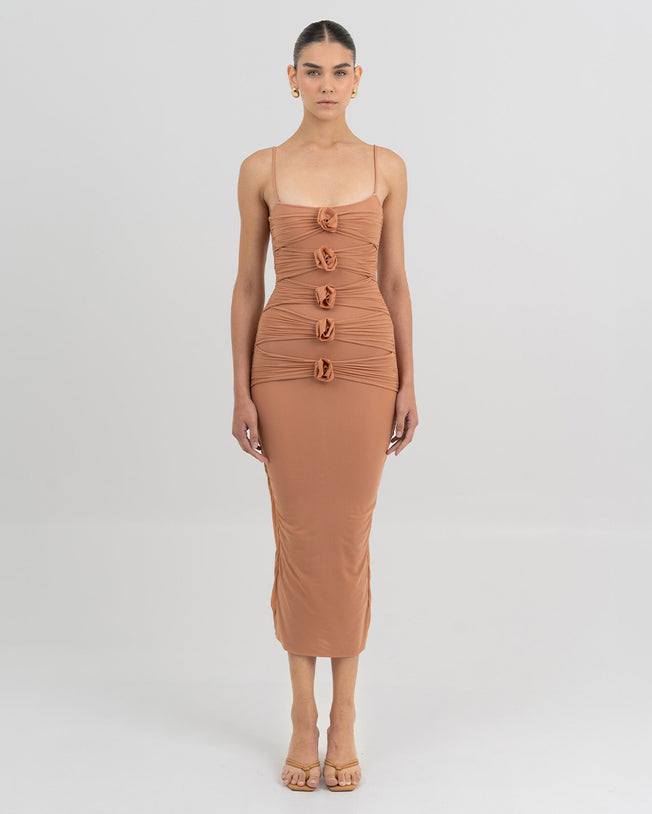 Susurro Bodydress in Copper
