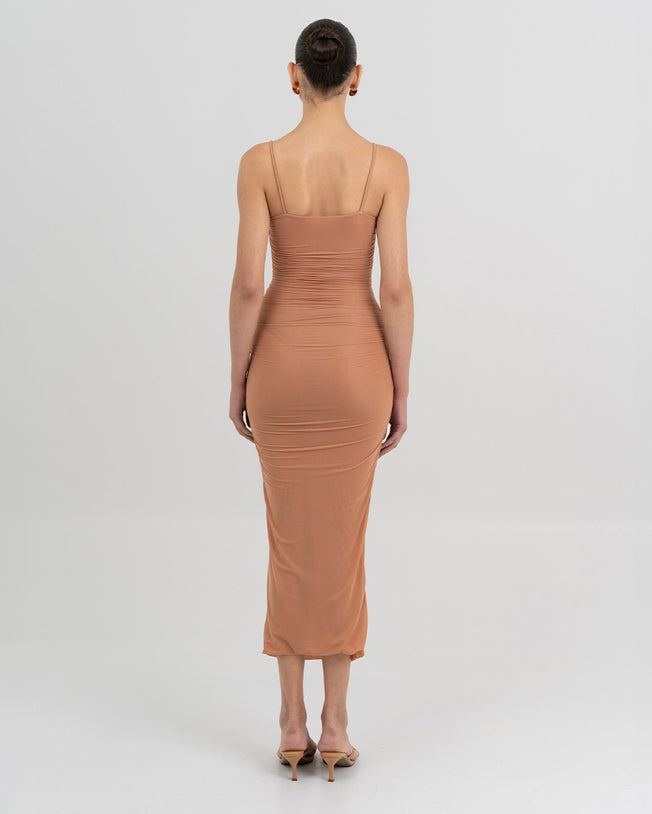 Susurro Bodydress in Copper