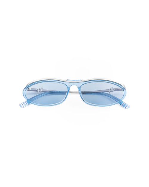 TLC Silver Blue - Indigo 001 Sunglasses