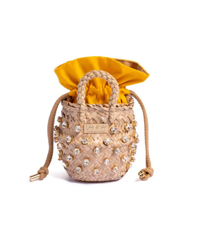 Tiny Cry Sunshine Leather Bag - Yellow