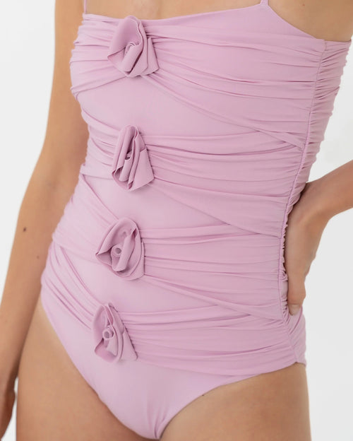 Torres One-Piece Swimsuit in Ballet Rose