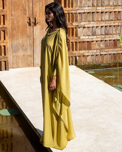 Tunic Seychelles Green Long Dress