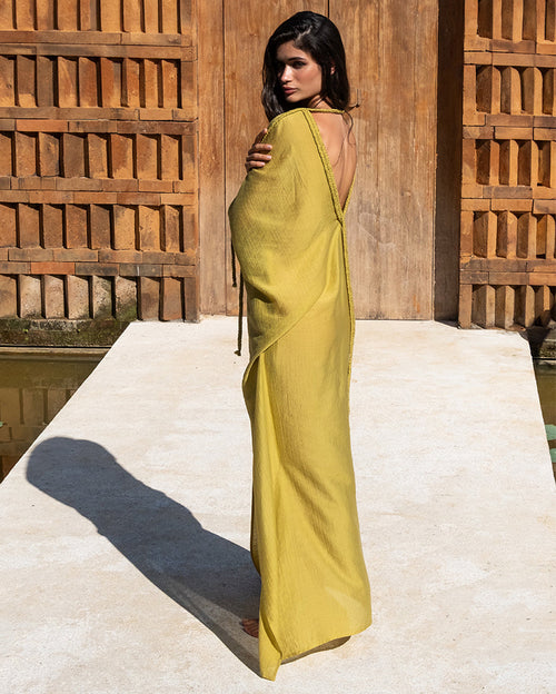 Tunic Seychelles Green Long Dress