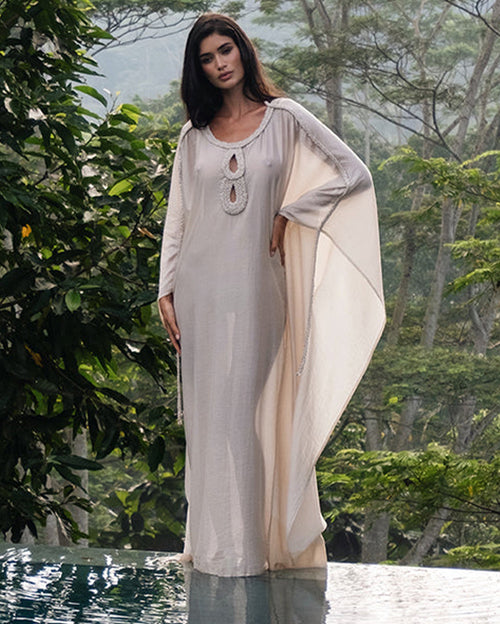Tunic Seychelles Mist Silver Long Dress