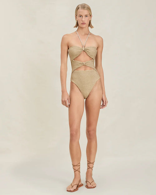 Ulla One-Piece Swimsuit Marigold