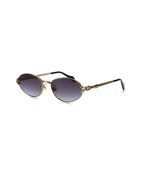 VE-MONTE CARLO Yellow Gold with Black Lenses
