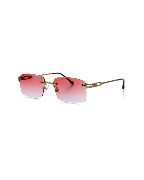 VE-Positano Yellow Gold with Pink Lenses