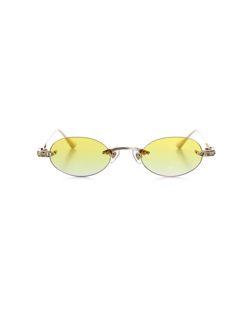 VE-SANTORINI Yellow Gold with Citrine Yellow Lenses