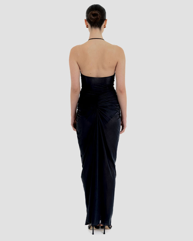 Vestalia Bodydress in Basalto