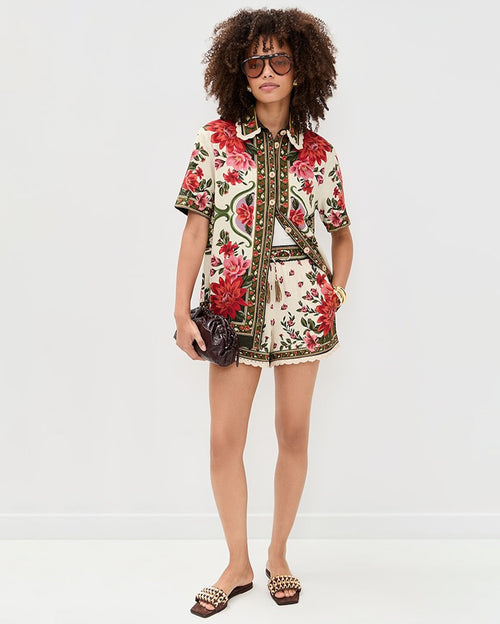 Wonder Rio Sand Uni Shirt and Shorts Set