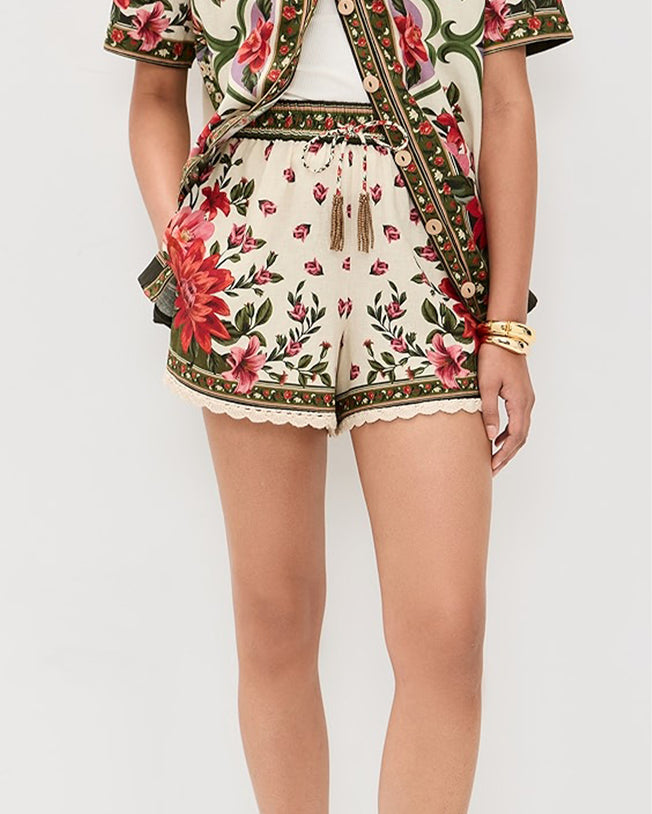 Wonder Rio Sand Uni Shirt and Shorts Set