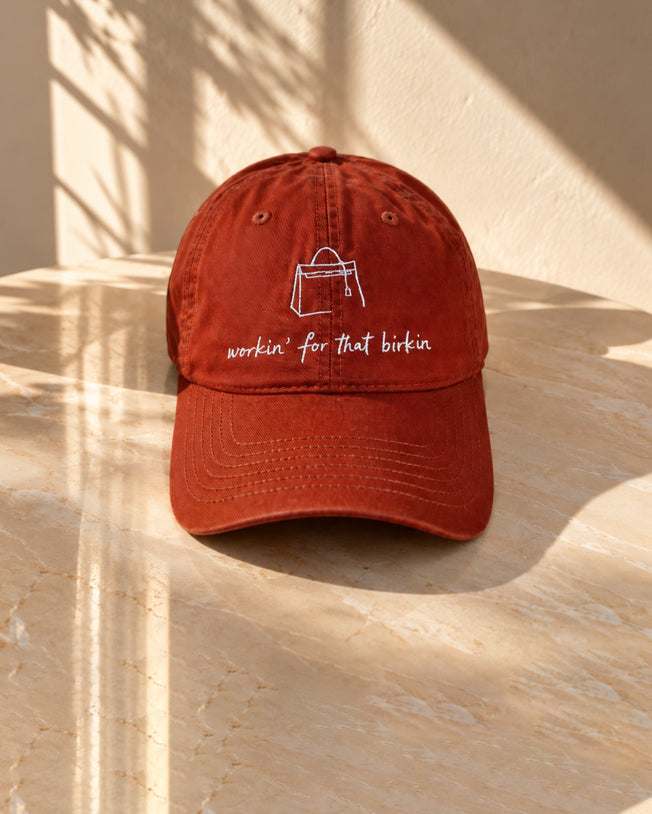 Workin' For That Birkin - Texas Orange