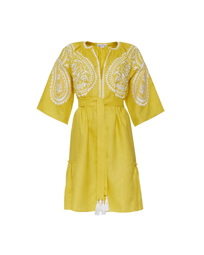 Areti yellow dress